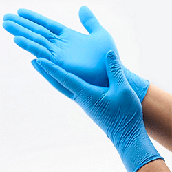 Guantes de nitrilo Uso medico